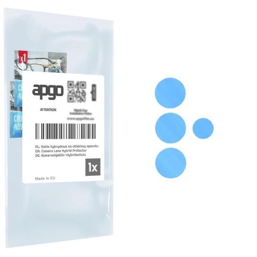 1x szkło hybrydowe na aparat obiektyw kamerę 9H do Samsung Galaxy S23 Ultra - apgo hybrid Camera Lens Protector