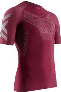 XBIONIC koszulka termoaktywna biegowa męska TWYCE 4.0 RUNNING namib red/dolomite - Koszulki sportowe męskie - miniaturka - grafika 1