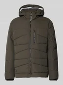 Kurtki męskie - Kurtka pikowana z kapturem - miniaturka - grafika 1