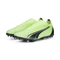 Piłka nożna - PUMA Męskie buty piłkarskie Ultra Match MG Fiery Coral-Fizzy Light Black, 6 UK - miniaturka - grafika 1