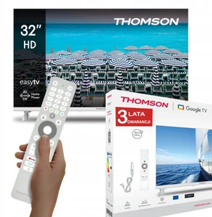Telewizor THOMSON 32HD2S13W biały HD - Telewizory - miniaturka - grafika 1