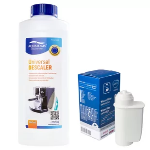 Zestaw Gaggia - Filtr Philips Intenza+ CA6702, Uniwersalny Odkamieniacz 500ml - Akcesoria i części do ekspresów do kawy Zestaw Gaggia - Filtr Philips Intenza+ CA6702, Uniwersalny Odkamieniacz 500ml - Akcesoria i części do ekspresów do kawy - miniaturka - grafika 1