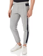 Spodnie męskie - BOSS Spodnie męskie, szary (Light/Pastel Grey 59), 44 PL - miniaturka - grafika 1