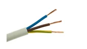 Przewody elektryczne - Przewód warsztatowy (OWY) H05VV-F 3x2,5 żo biały /100m/ - miniaturka - grafika 1