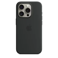 Etui i futerały do telefonów - Apple Silikonowe etui z MagSafe do iPhone 15 Pro Czarny MT1A3ZM/A - miniaturka - grafika 1