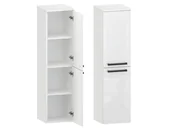 Szafki łazienkowe - Słupek Łazienkowy Typu Loft ATHOS 35 2D P - Uchwyt Czarny Mat - miniaturka - grafika 1