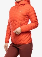 Kurtki damskie - Kurtka damska Salewa Brenta RDS Down Jacket - flame - miniaturka - grafika 1