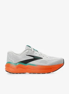 Buty do biegania męskie Brooks Ghost Max 2 - oyster mushroom/orange/teal - Bluzy sportowe męskie - miniaturka - grafika 1