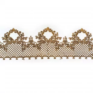 Koronka Na Tort 27 Złota Z Masy Cukrowej Antyczne Złoto - Dodatki do ciast w proszku Koronka Na Tort 27 Złota Z Masy Cukrowej Antyczne Złoto - Dodatki do ciast w proszku - miniaturka - grafika 1