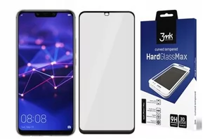3MK Szkło hartowane HardGlass Max Huawei Mate 20 Lite czarny 9H AX3MKTF3M000894 - Szkła hartowane na telefon - miniaturka - grafika 1