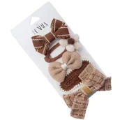 Ozdoby do włosów - Zestaw 5 Sztuk Stylowych Spinek Do Włosów Sp241 - miniaturka - grafika 1