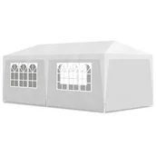 Pawilony ogrodowe - Biały namiot ogrodowy z zamkiem N6-R83 - miniaturka - grafika 1