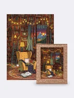 Puzzle - MÓL KSIĄŻKOWY / puzzle 500 elementów - miniaturka - grafika 1