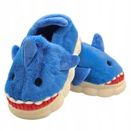 Kapcie damskie - Kapcie Zimowe Domowe Rekin Dzieci Bambosze Papucie Ciepłe Papcie r. 28-29 - miniaturka - grafika 1