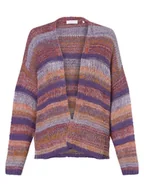 Swetry damskie - Rich & Royal - Dzianinowe wdzianko damskie z dodatkiem alpaki, wielokolorowy - miniaturka - grafika 1