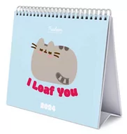 Kalendarze - Pusheen Purrfect Love Collection - biurkowy kalendarz 2024 - miniaturka - grafika 1