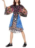 Sukienki - Sukienka Damska Desigual Macarena Kimono-L - miniaturka - grafika 1