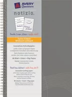 Notesy i bloczki - ZWECKFORM AVERY Kołonotatnik AVERY Notizio A5 7010 linia - szary KZK0980 - miniaturka - grafika 1