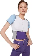 Bluzy damskie - Trendyol Kolorowa bluza damska, wielokolorowa, XS - miniaturka - grafika 1