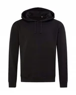 Bluzy męskie - Bluza z kapturem Stedman Recycled Sweat Hoody ST5630 Black Opal S - miniaturka - grafika 1