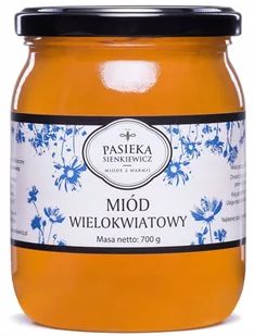 MIÓD WIELOKWIATOWY 700G - Miód - miniaturka - grafika 1