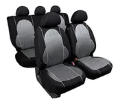 Pokrowce na fotele - Lampa Komplet pokrowców na siedzenia ALYSSA szary 54932 - miniaturka - grafika 1
