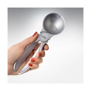 Moha Moderne Haushaltwaren AG Moha nowoczesne artykuły gospodarstwa domowego AG 51711 50 MM Ice Cool Gałkownica do lodów powlekane, srebrny 51711 - Noże kuchenne - miniaturka - grafika 1