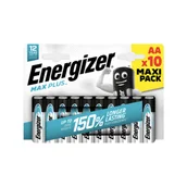 Baterie i akcesoria - Baterie Alkaliczne Energizer Max Plus Aa 10 Sztuk - miniaturka - grafika 1