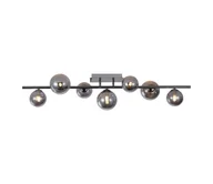 Lampy sufitowe - Wofi 7014-705W - LED Żyrandol natynkowy VILLA 7xG9/3W/230V czarny - miniaturka - grafika 1