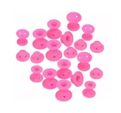 Wałki do włosów - Deni Carte Wałki Lokówki Do Włosów Silikonowe 20SZ - miniaturka - grafika 1