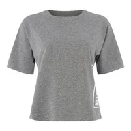 Koszulki i topy damskie - Szary T-shirt damski Calvin Klein Performance, Rozmiar L - miniaturka - grafika 1