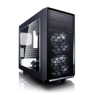 Fractal Design Focus G mini czarna (FD-CA-FOCUS-MINI-BK-W) - Obudowy komputerowe - miniaturka - grafika 1