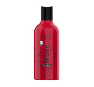 Apis Fruit Shot Wiśniowy żel pod prysznic, 500ml - Kosmetyki do kąpieli - miniaturka - grafika 1