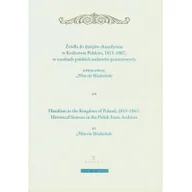 Historia świata - Źródła Do Dziejów Chasydyzmu W Królestwie Polskim 1815-1867 - Marcin Wodziński - miniaturka - grafika 1