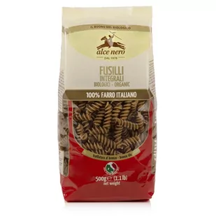 Alce Nero MAKARON RAZOWY FUSILLI (ORKISZ) BIO 500 g - ALCE NE - Makaron - miniaturka - grafika 1