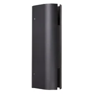 Lampy ogrodowe - Candellux ROVIGO kinkiet elewacyjny góra/dół z wycięciem czarny LED 16W - miniaturka - grafika 1