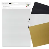 Zabawki kreatywne - Karton karbowany A4 5 kolorów metalizowanych mix - Titanum - miniaturka - grafika 1