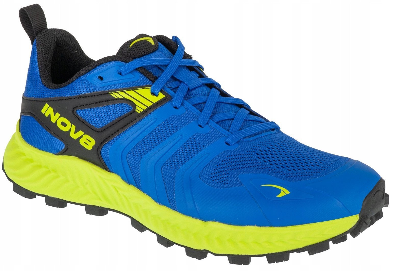 Buty do biegania męskie Inov-8 Trailtalon - blue/black/lime