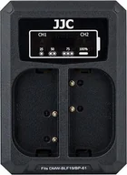 Ładowarki do aparatów dedykowane - Ładowarka do aparatu JJC Ładowarka dwukanałowa JJC DCH-BLF19E do akumulatorów DMW-BLF19E - miniaturka - grafika 1