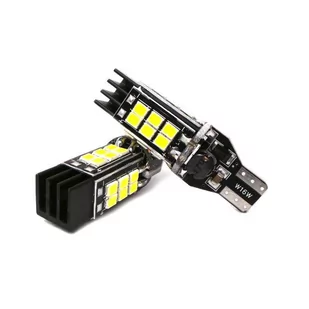 W16W Żarówka Led T15 12V-24V 1600Lm Canbus Biała Mocna Motoledy - Żarówki samochodowe - miniaturka - grafika 1