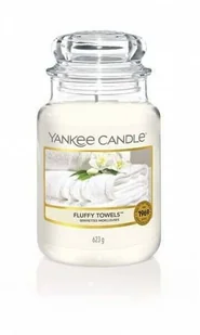 Yankee Candle Świeca Zapachowa Yanklee Fluffy Towels Słoik Duży 623g 5038580003789 Y7 - Świece - miniaturka - grafika 2