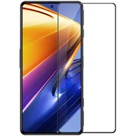 Szkła hartowane na telefon - Nillkin CP+PRO ultracienkie szkło hartowane na cały ekran z ramką 0,2 mm 9H Xiaomi Poco F4 GT czarny - miniaturka - grafika 1