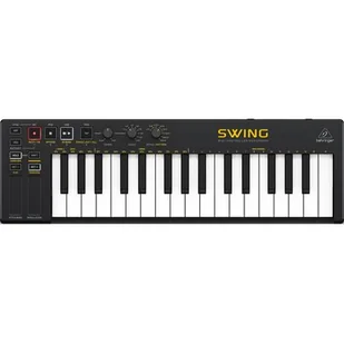 BEHRINGER SWING - klawiatura sterująca MIDI/USB z 64-krokowym polifonicznym sekwencerem, arpeggiatorem i trybem chords I Expresowa wysyłka I ... - Inne akcesoria muzyczne - miniaturka - grafika 1
