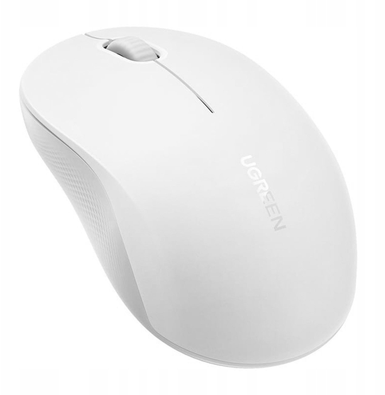 Ugreen Myszka bezprzewodowa wielotrybowa 2.4GHz BT M371 biała 75545