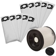 Worki do odkurzaczy - Worki filtr zmywalny do Stanley SX20P SXVC20 SXVC30 Boris syntetyczne - miniaturka - grafika 1