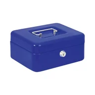Artykuły biurowe - Yanda Kasetka Na Pieniądze Metalowa 20x16x9 Czarna - miniaturka - grafika 1