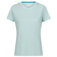 Koszulki sportowe damskie - Koszulka damska Regatta Wmn Fingal V-Neck Rozmiar: XL / Kolor: jasnoniebieski - miniaturka - grafika 1