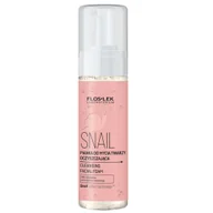 Pianki do mycia twarzy - Floslek Snail pianka do mycia twarzy oczyszczająca 160ml - miniaturka - grafika 1