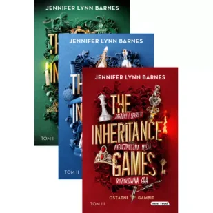 Pakiet The Inheritance Games. Tomy 1-3: The Inheritance Games, Dziedzictwo Hawthorne'ów, Ostatni gambit - Fantasy - miniaturka - grafika 1