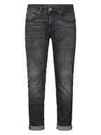 Spodnie męskie - Petrol Industries - Russel Regular Tapered Fit - Spodnie męskie - - Grey, szary, 34-38 - miniaturka - grafika 1